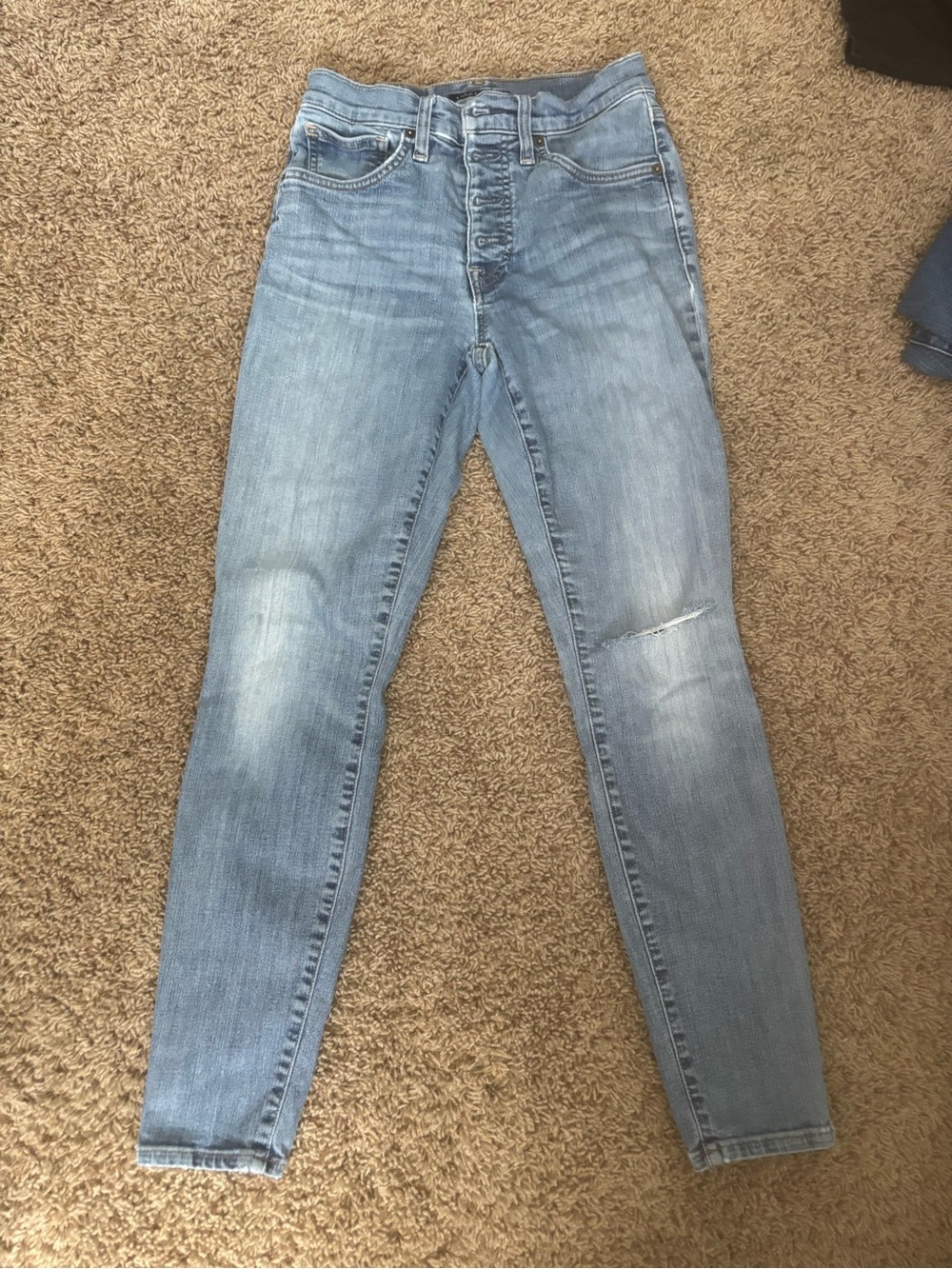 Lucky Brand Light Blue High-Rise Skinny Jeans
